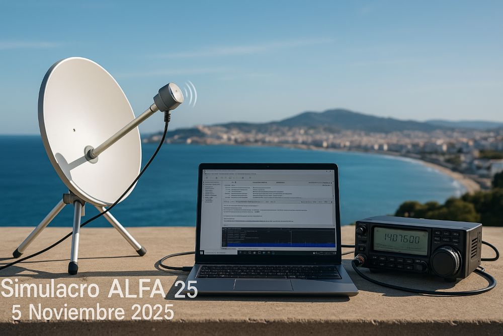 Simulacro ALFA 25 en Alcorcón – EA4URA